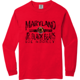 MD Jr. Black Bears Heavyweight Ring Spun Long Sleeve Tee