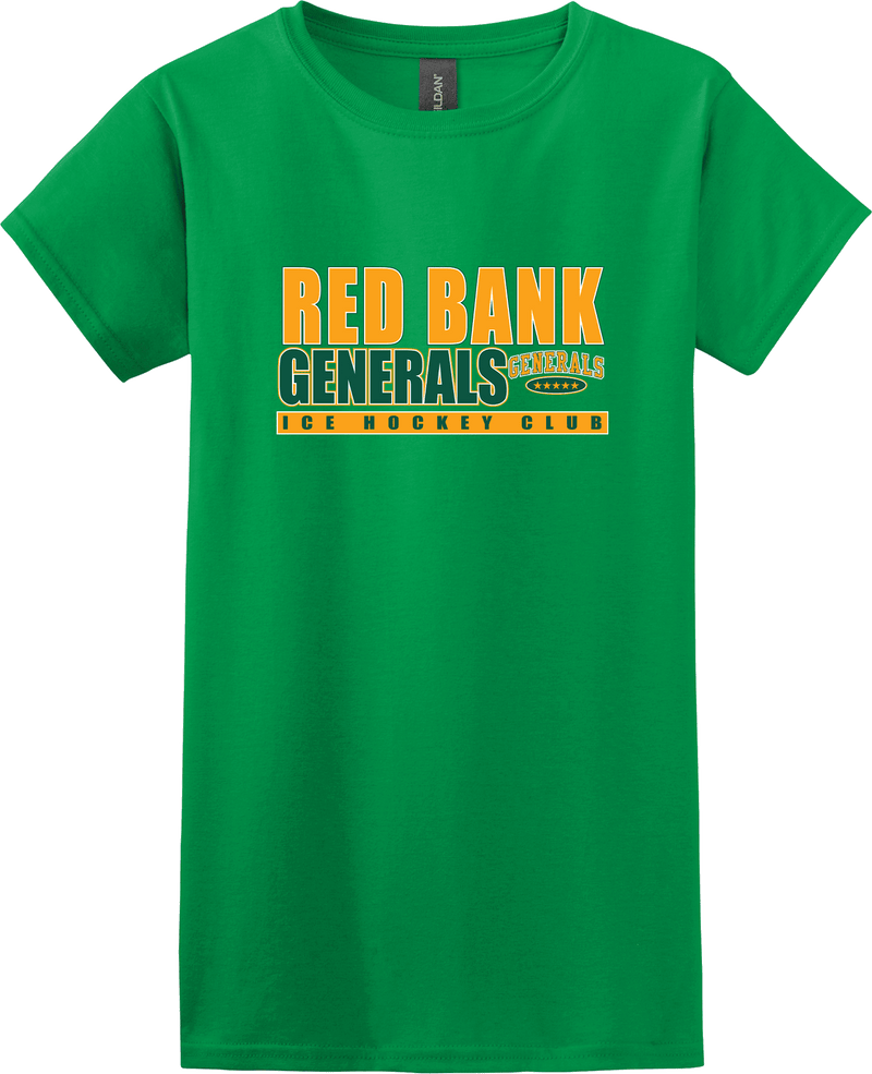 Red Bank Generals Softstyle Ladies' T-Shirt