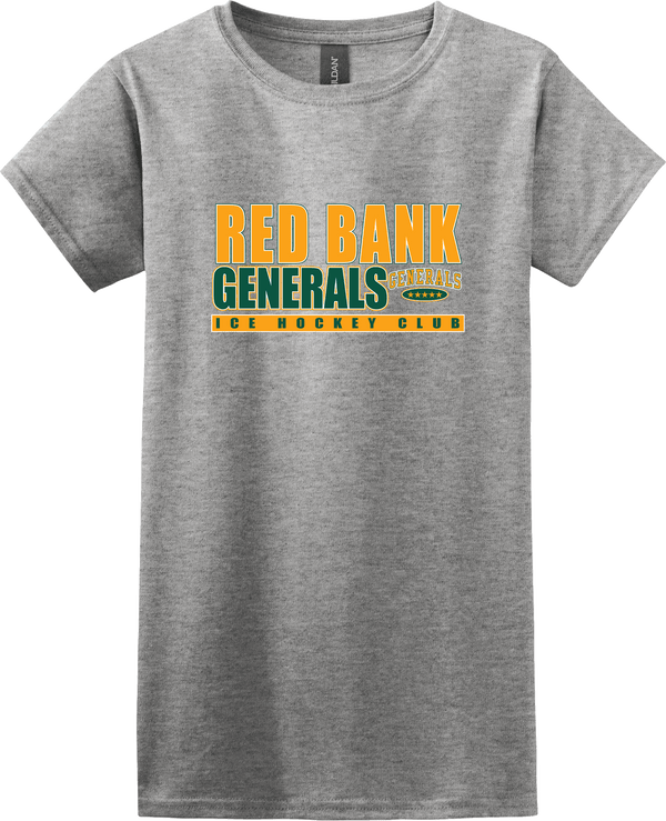 Red Bank Generals Softstyle Ladies' T-Shirt