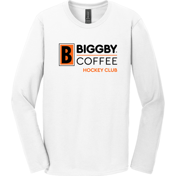 Biggby Coffee Hockey Club Softstyle Long Sleeve T-Shirt