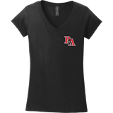 Benet Hockey Softstyle Ladies Fit V-Neck T-Shirt