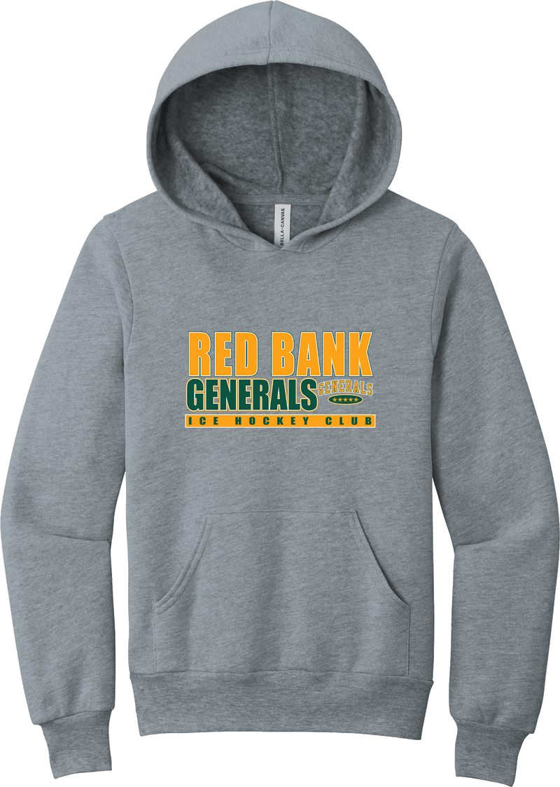 Red Bank Generals Youth Sponge Fleece Pullover Hoodie