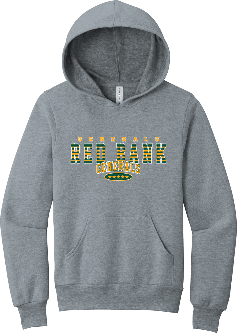 Red Bank Generals Youth Sponge Fleece Pullover Hoodie