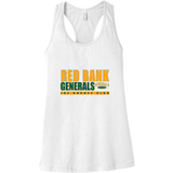 Red Bank Generals Womens Jersey Racerback Tank