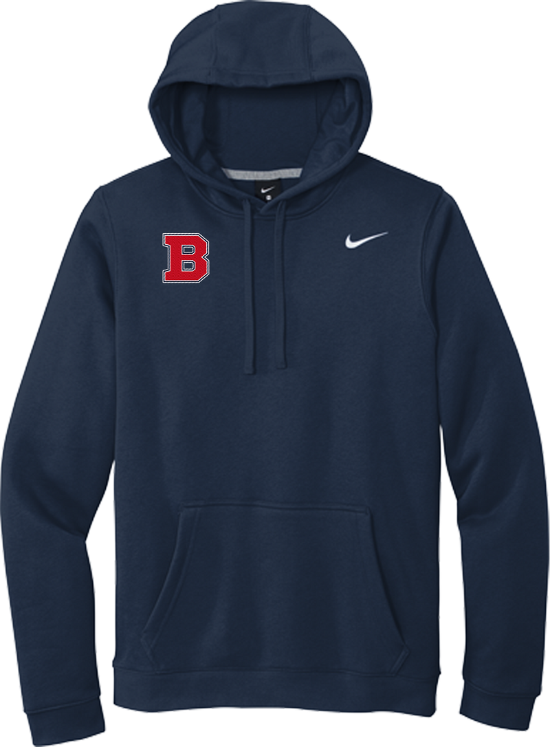 CT Bobcats Nike Club Fleece Pullover Hoodie