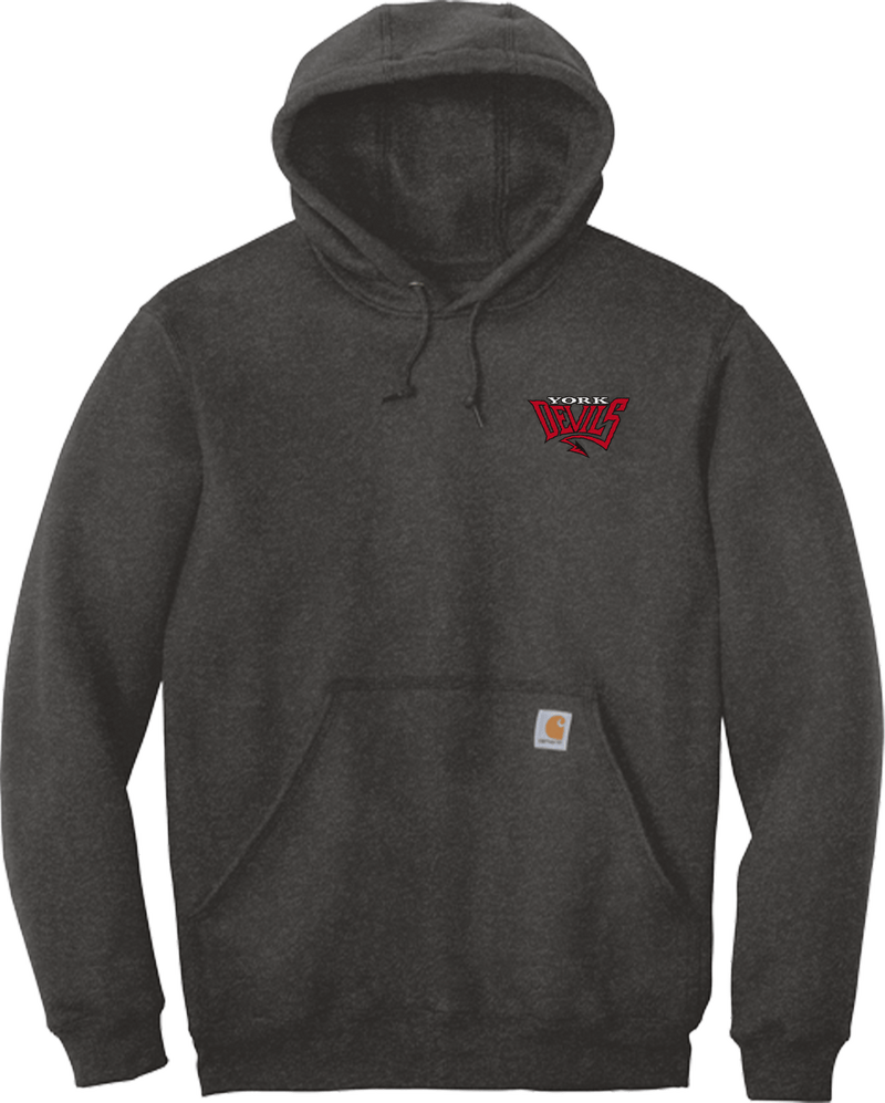 York Devils Carhartt Midweight Hooded Sweatshirt