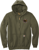 MD Jr. Black Bears Carhartt Midweight Hooded Zip-Front Sweatshirt