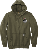 Grundy Senators Carhartt Midweight Hooded Zip-Front Sweatshirt