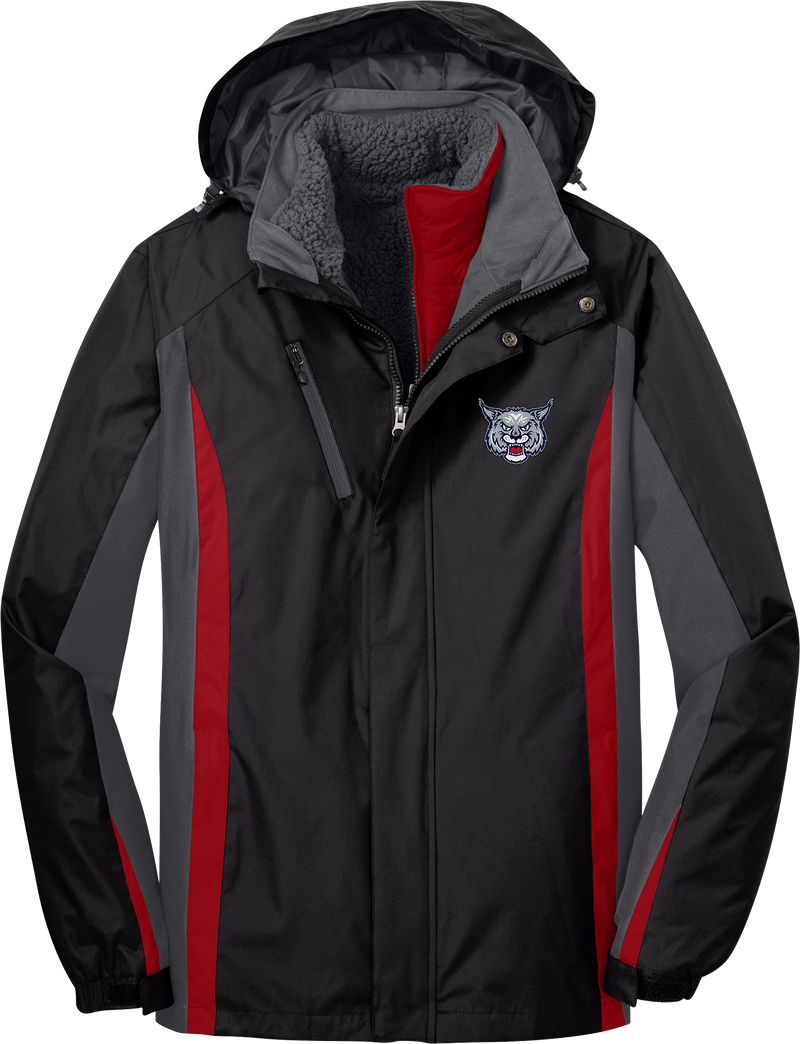 CT Bobcats Colorblock 3-in-1 Jacket