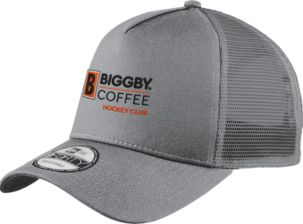 Biggby Coffee Hockey Club New Era Snapback Trucker Cap