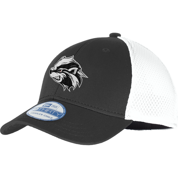 Allegheny Badgers New Era Youth Stretch Mesh Cap