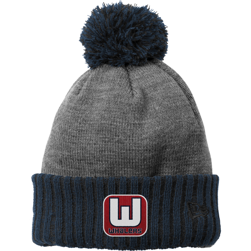 CT Whalers Tier 1 New Era Colorblock Cuffed Beanie