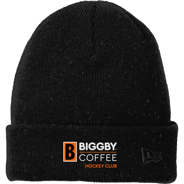 Biggby Coffee Hockey Club New Era Speckled Beanie