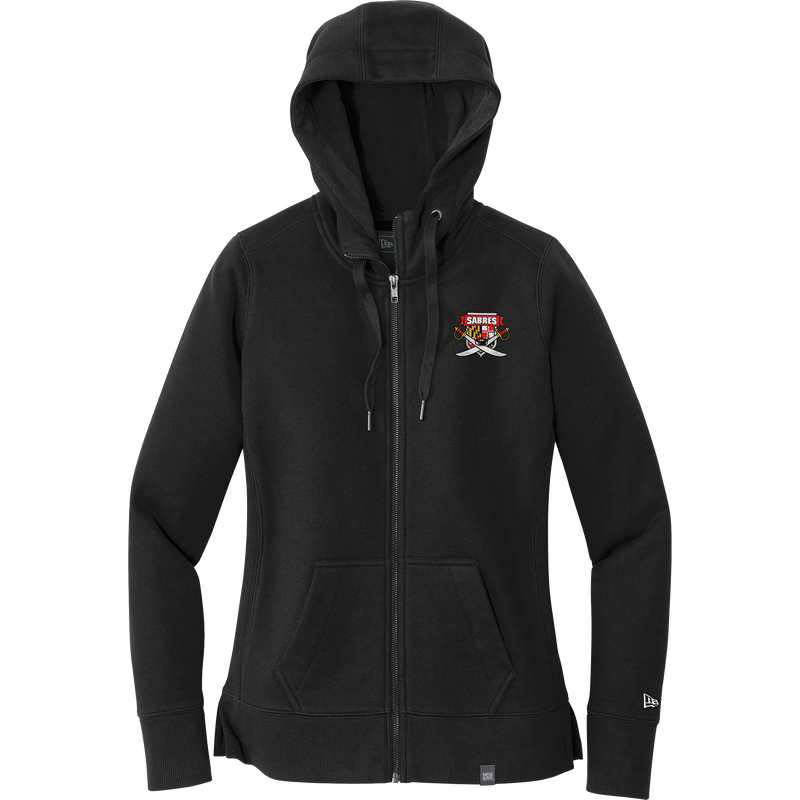 SOMD Sabres New Era Ladies French Terry Full-Zip Hoodie