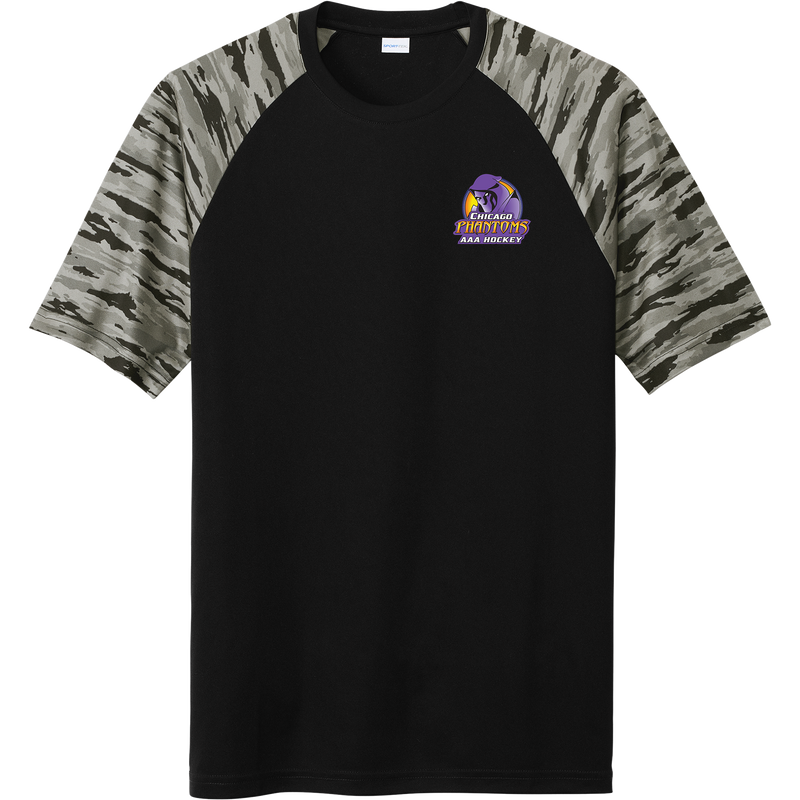 Chicago Phantoms Drift Camo Colorblock Tee