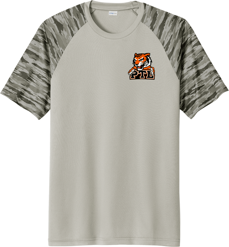 Princeton Tiger Lilies Drift Camo Colorblock Tee