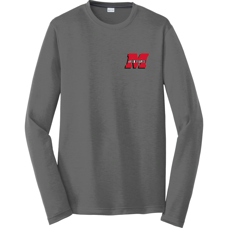 Team Maryland Long Sleeve PosiCharge Competitor Cotton Touch Tee