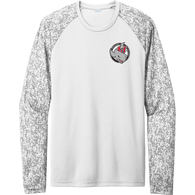 CT Whalers Tier 2 Long Sleeve Digi Camo Tee