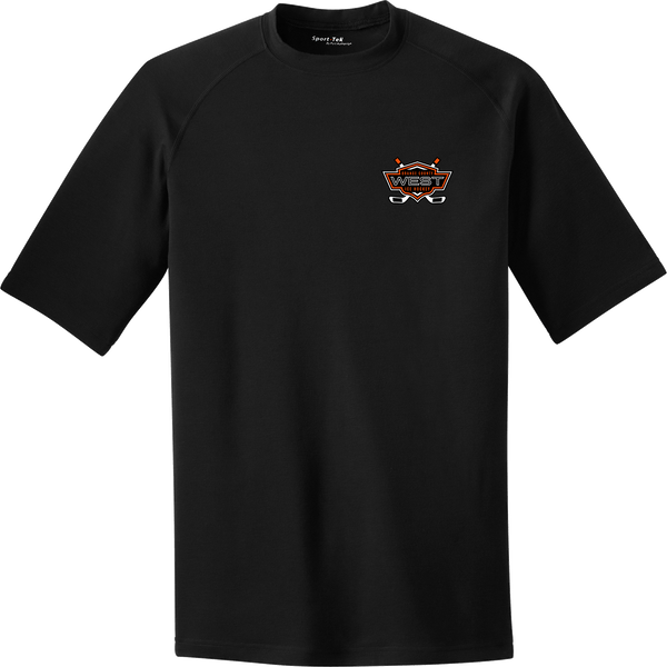 Orange County West PosiCharge Tri-Blend Wicking Raglan Tee