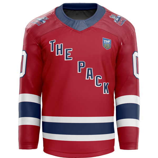 CT Wolfpack South Player Jersey - Red