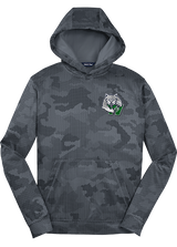 Woodbridge Wolfpack Youth Sport-Wick CamoHex Fleece Hooded Pullover