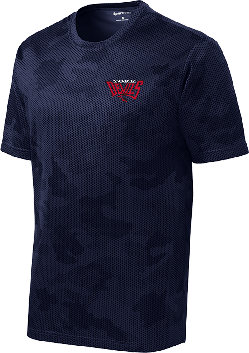 York Devils Youth CamoHex Tee