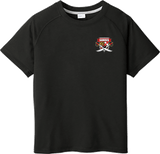 SOMD Sabres Youth PosiCharge  Tri-Blend Wicking Raglan Tee